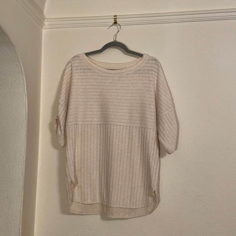 🌟💙 Max Studio | Boho Cream Top
